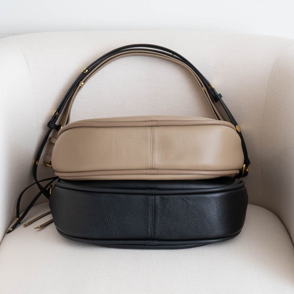 Marley Hobo in Biscotti - Genuine Pebbled Leather - Picture 10 of 13